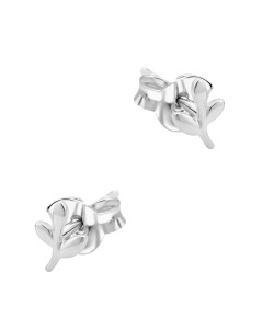 Little Leaf Silver Stud Earring STS-6565